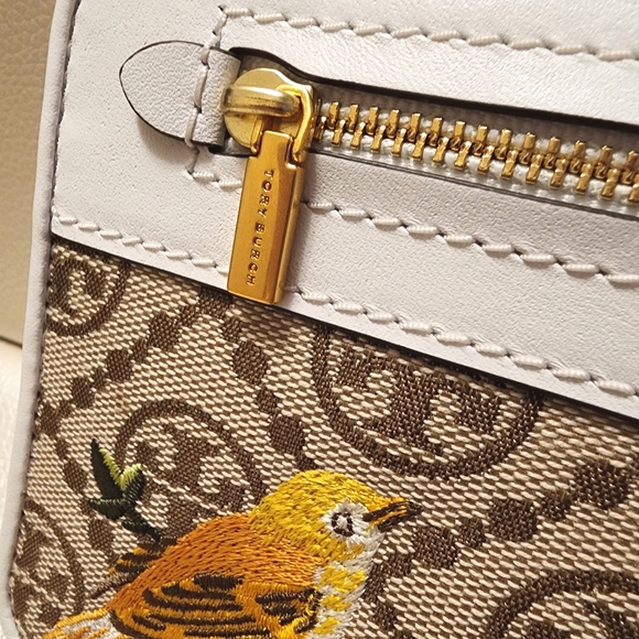 NWT ~🌻VERY RARE🌻Tory Burch T Monogram Jacquard Embroidered Crossbody & Wallets - Picture 8 of 16